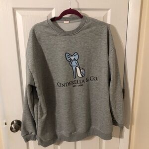 Cinderella terry knit sweatshirt